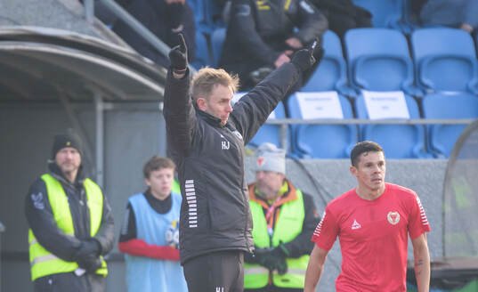 Kalmars tränare Henrik Jensen