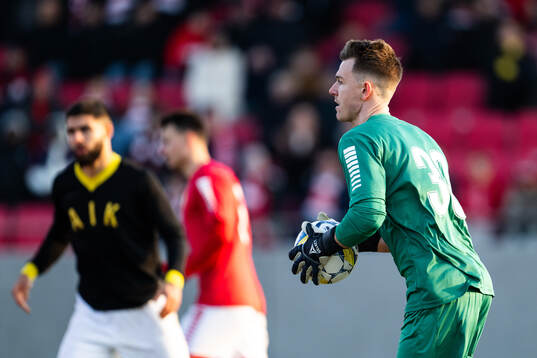 Kalmars målvakt Jakob Kindberg