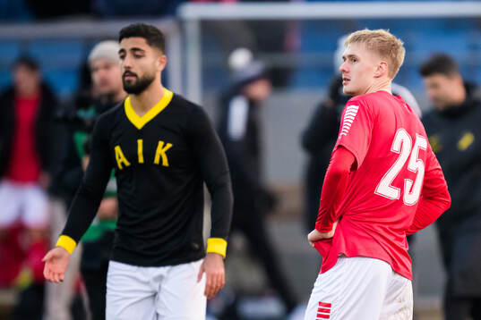 Kalmars Rony Jansson deppar