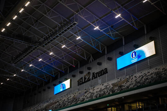 Interör av Tele2 Arena
