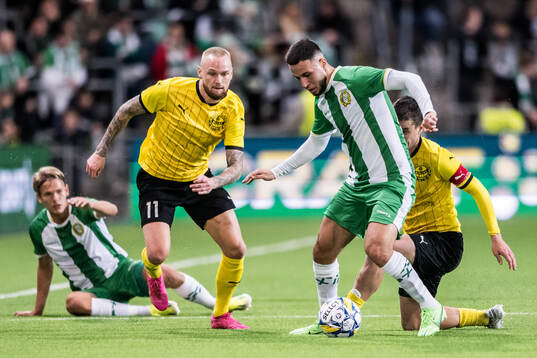 Hammarbys Abdelrahman Boudah Saidi mot Mjällbys Adam