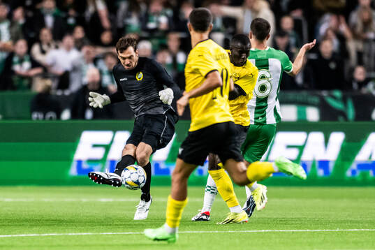 Hammarbys målvakt Davor Blazevic