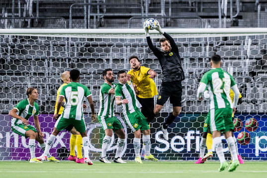 Hammarbys målvakt Davor Blazevic