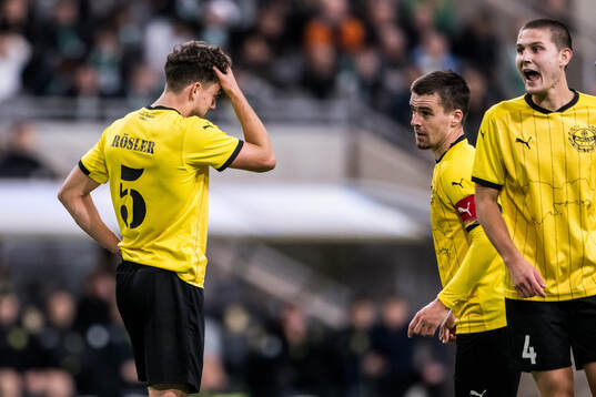 Mjällbys Colin Rösler deppar