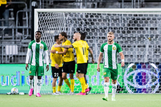 Hammarbys Simon Strand deppar