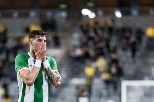 Hammarbys Viktor Djukanovic deppar