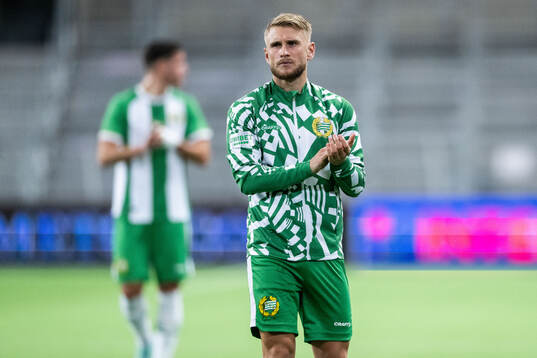Hammarbys Simon Strand deppar