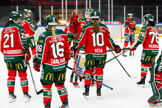 Frölundas spelare deppar