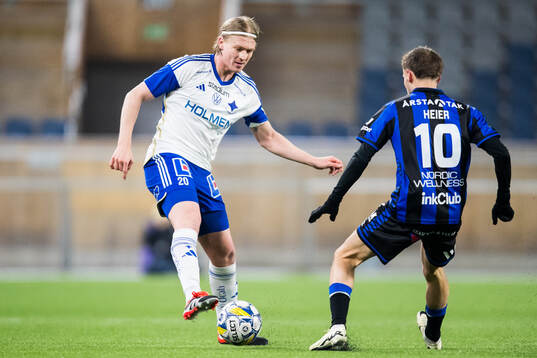 IFK Norrköpings Daniel Fritz Eid och Sirius Melker Heier