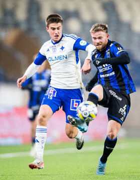 IFK Norrköpings Carl Björk och Sirius Dennis Widgren