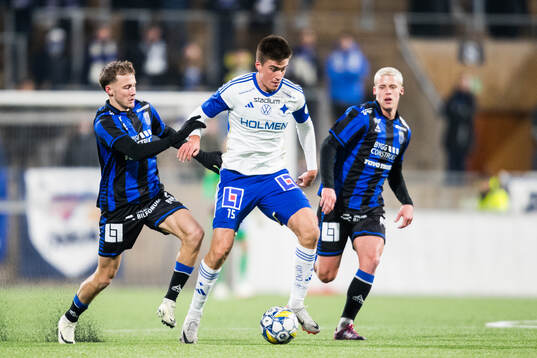 Sirius Melker Heier och IFK Norrköpings Carl Björk