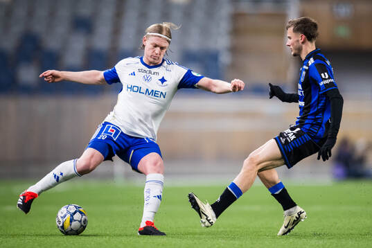 IFK Norrköpings Daniel Fritz Eid och Sirius Melker Heier