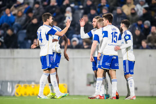 IFK Norrköpings Christoffer Nyman jublar
