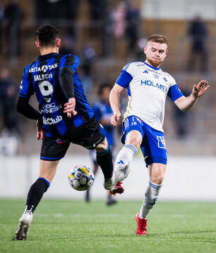 Sirius Yousef Salech och IFK Norrköpings Dino Salihovic