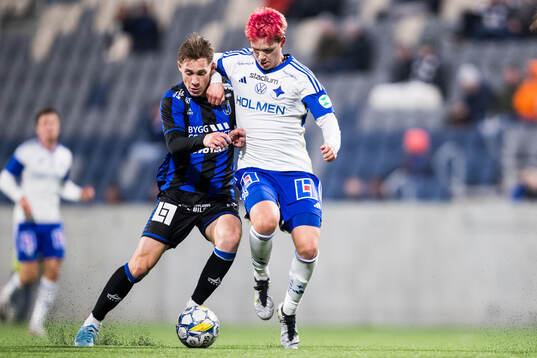 Sirius Marcus Lindberg och IFK Norrköpings Ture Sandberg