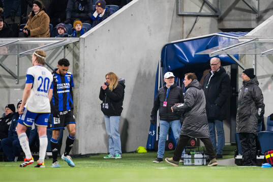 Sirius tränare Christer Mattiasson blir utvisad