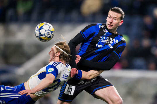 IFK Norrköpings Daniel Fritz Eid och Sirius Andreas Murbeck