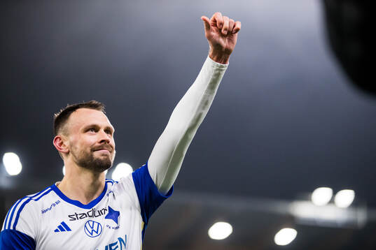 IFK Norrköpings Max Watson jublar