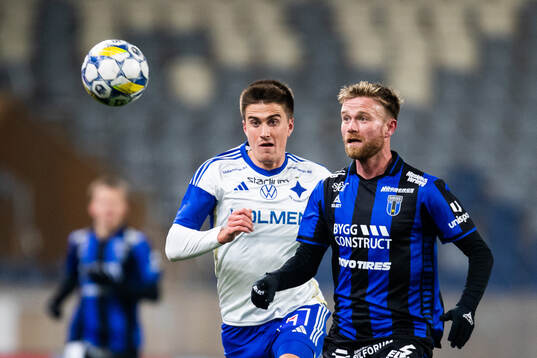 IFK Norrköpings Carl Björk och Sirius Dennis Widgren