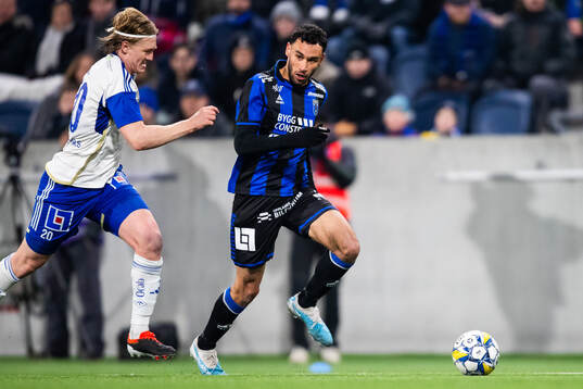 IFK Norrköpings Daniel Fritz Eid och Sirius Joakim Persson