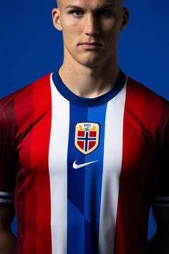 Leo Østigård of the Norwegian national football team