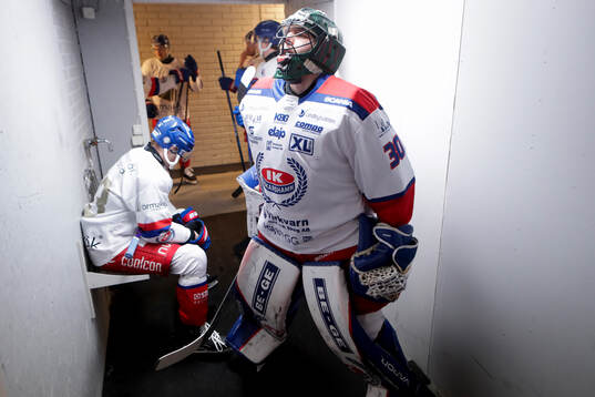 Oskarshamns målvakt Tomas Rydén