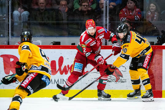 MoDos David Rundblad och Luleås David Lilja