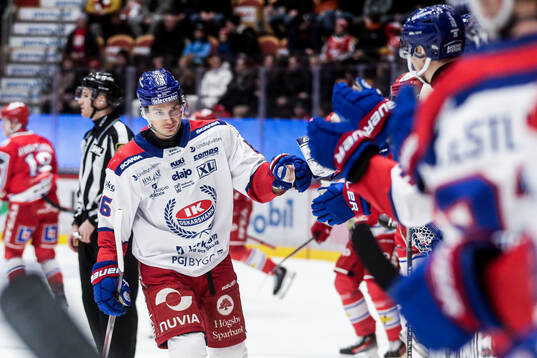 Oskarshamns Lukas Jasek jublar