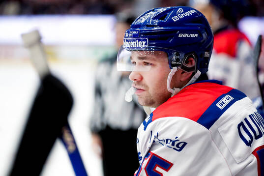 Oskarshamns David Quenneville deppar