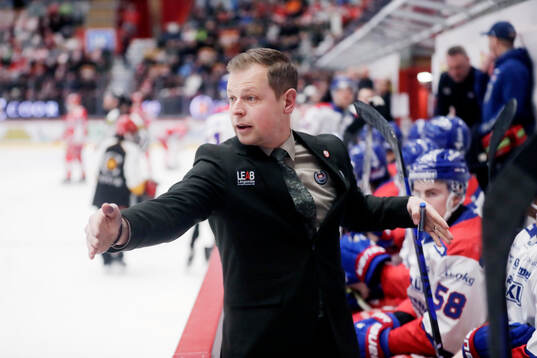 Oskarshamns tränare Martin Filander