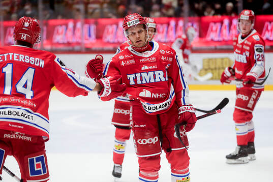 Timrås Anton Lander jublar