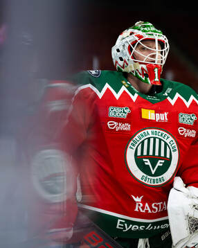 Frölundas målvakt Lars Johansson