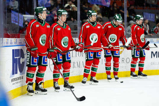 Frölundas Max Friberg och Jere Innala