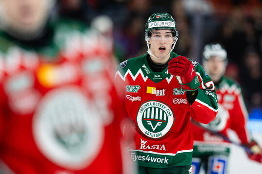 Frölundas David Edstrom  deppar