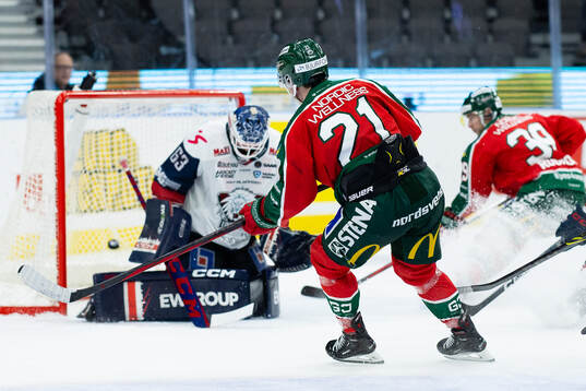 Frölundas Jere Innala skjuter avgörande 3-2 i sudden