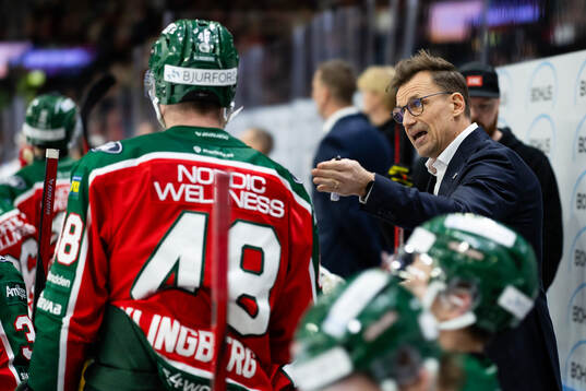 Frölundas assisterande tränare Kristoffer Näslund