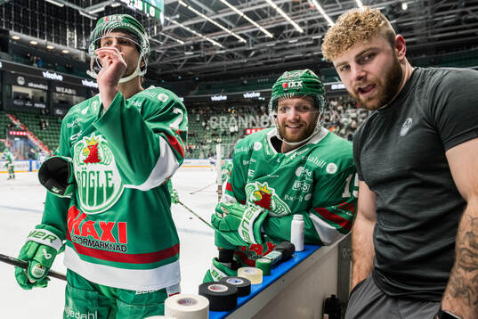 Rögles Daniel Zaar, Rögles Simon Ryfors och materialare