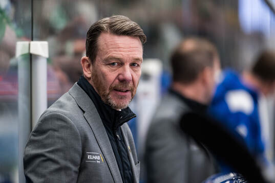 Leksands tränare Charles Berglund