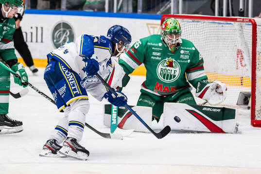Leksands Oskar Lang och Rögles Ludvig Claesson