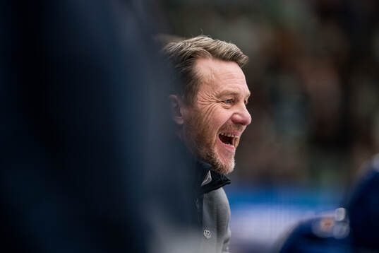 Leksands tränare Charles Berglund