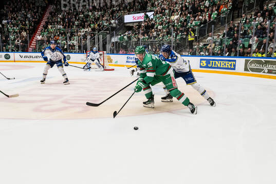 Rögles Anton Bengtsson och Leksands Lukas Vejdemo