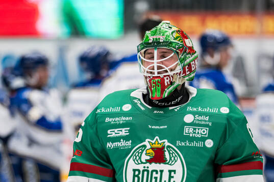 Rögles målvakt Christoffer Rifalk deppar