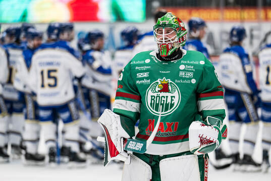 Rögles målvakt Christoffer Rifalk deppar