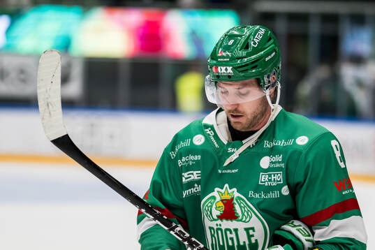 Rögles Linus Sandin deppar