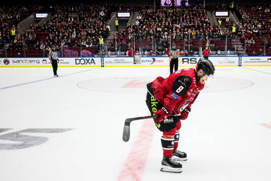 Malmö Redhawks Johan Olofsson deppar