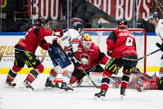 Malmö Redhawks målvakt Adam Werner