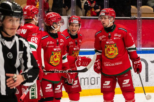 Moras Ludvig Markman, Ludvig Levinsson, Chad Yetman och