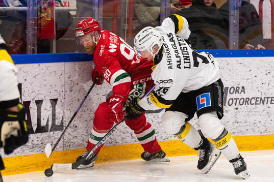 Moras Daniel Ljunggren och Västerås Jasper Lindsten