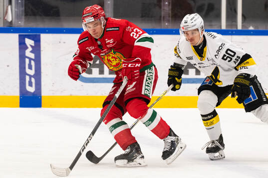 Moras Chad Yetman och Västerås Hugo Rikkilä