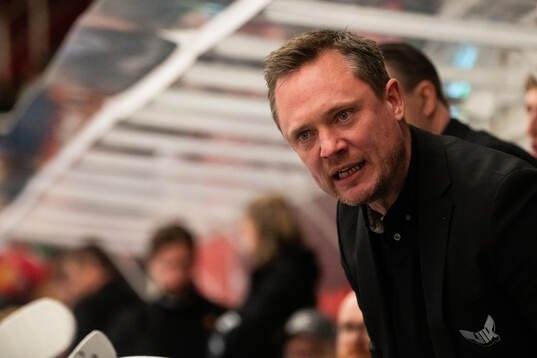 Västerås tränare Karl Helmersson